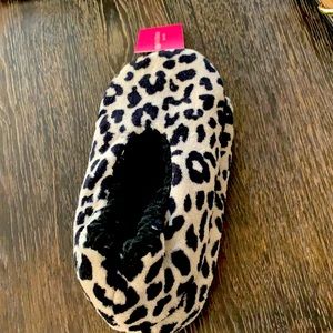 Isaac Mizrahi New York Leopard Slippers Medium FabFitFun NWT